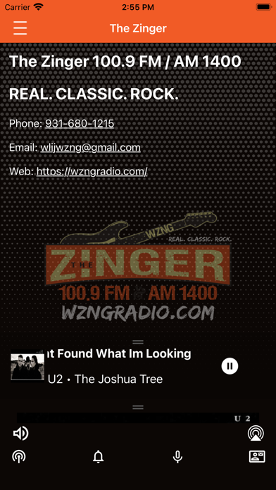 The Zinger 100.9 screenshot 3