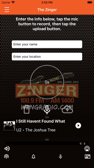The Zinger 100.9 screenshot 2