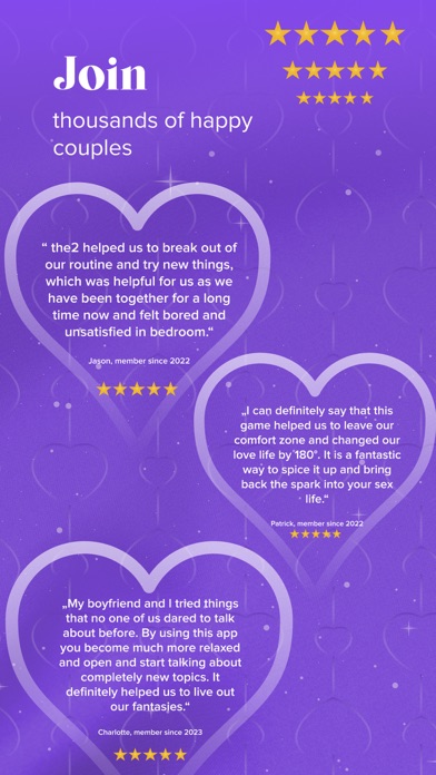 the2: Couple Games for Adults screenshot 1
