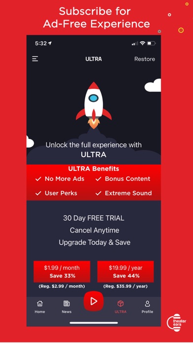 TheaterEars screenshot 2