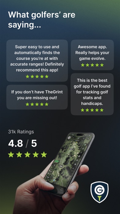 TheGrint: Golf GPS & Scorecard screenshot 1