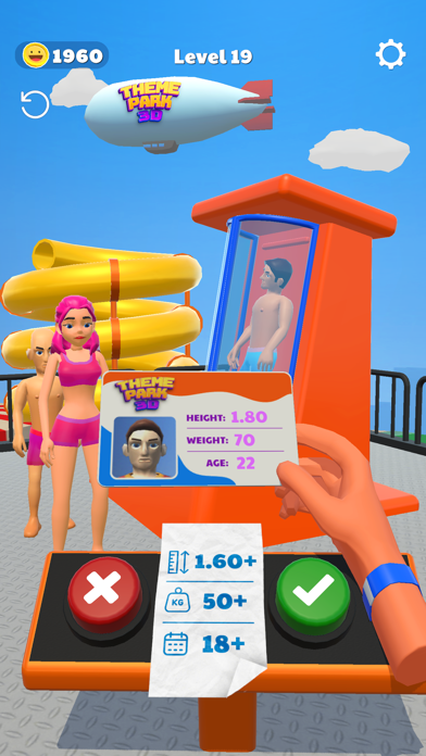 Theme Park 3D - Fun Aquapark screenshot 5