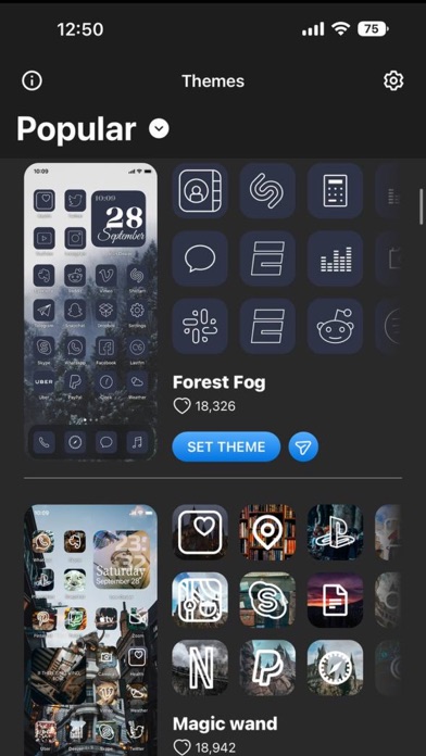 Themes App Icons & Widgets Kit screenshot 5