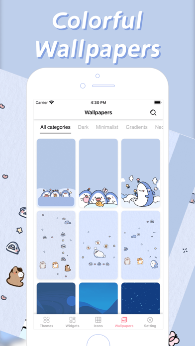 Themes: Color Widgets, Icons screenshot 1