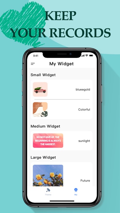 Themes: Fancy Widgets, Icons screenshot 1