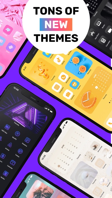 Themes - Icon Changer + Widget screenshot 3