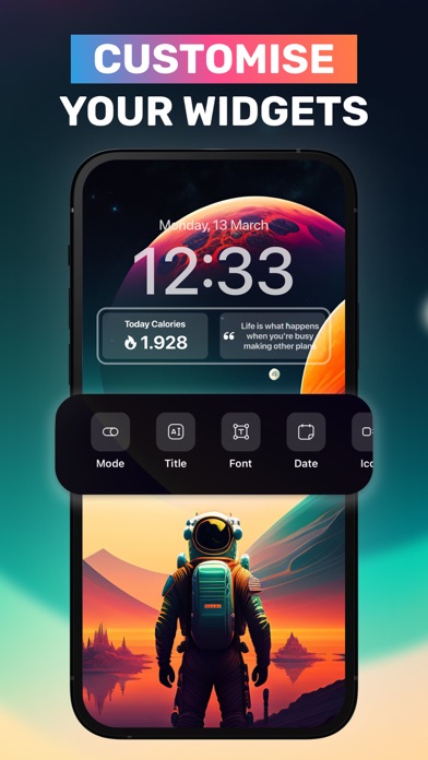 Themes - Icon Changer + Widget screenshot 8