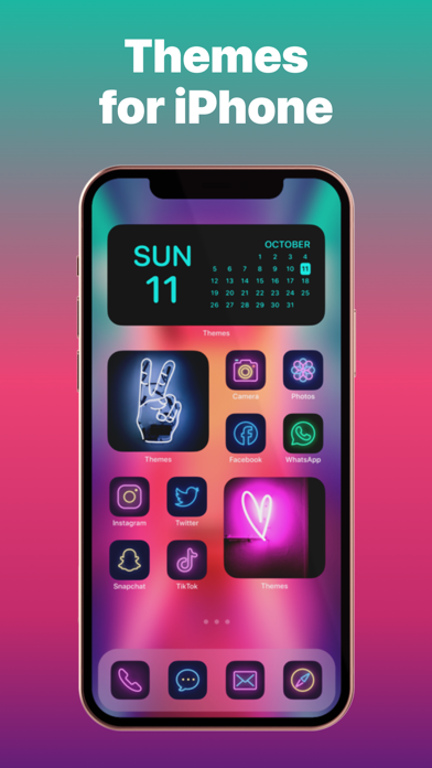 Themes: Widget, Icons Packs 15 screenshot 6