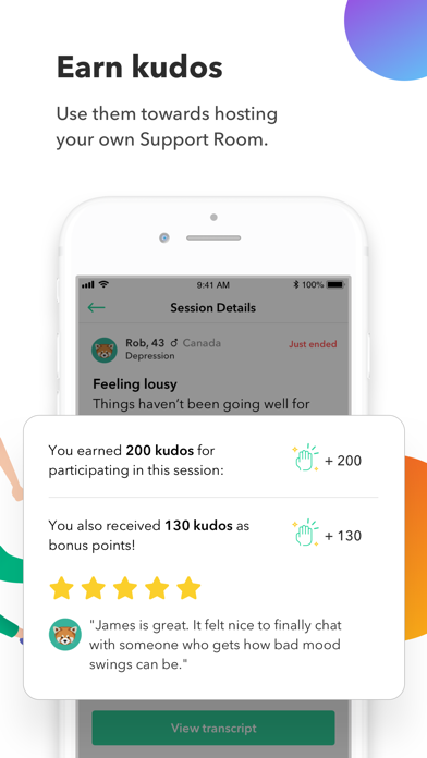 Therapeer: Peer Support Groups screenshot 1