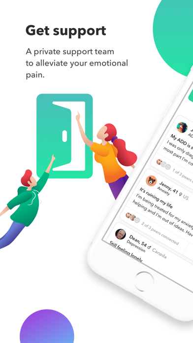 Therapeer: Peer Support Groups screenshot 3