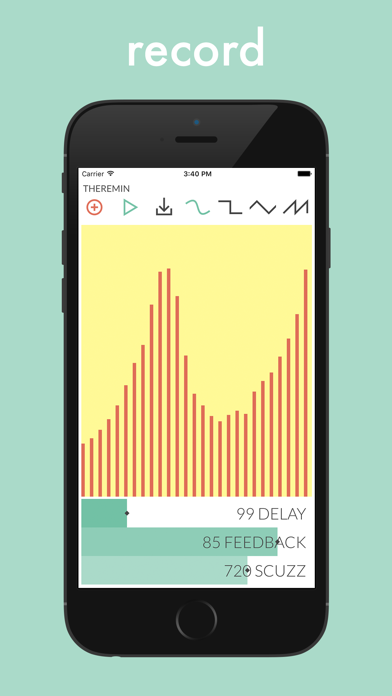 Theremin Synth - Record & Loop screenshot 4