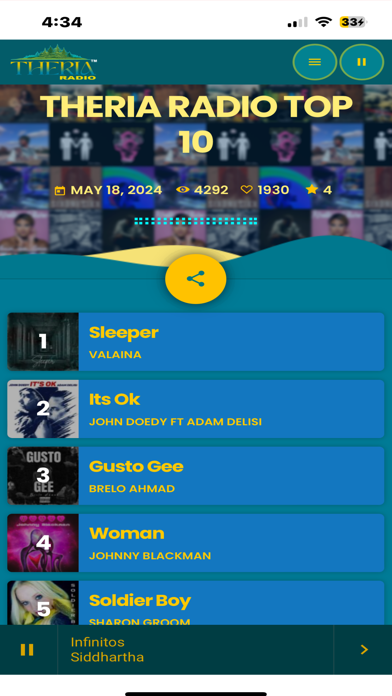Theria Radio screenshot 1
