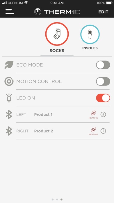 Therm-ic Heat control screenshot 2