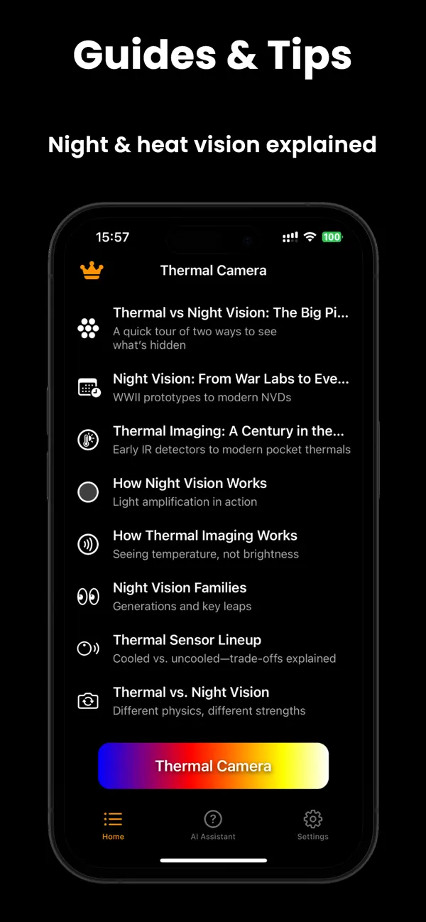 Thermal Camera Filter: Guide screenshot 2