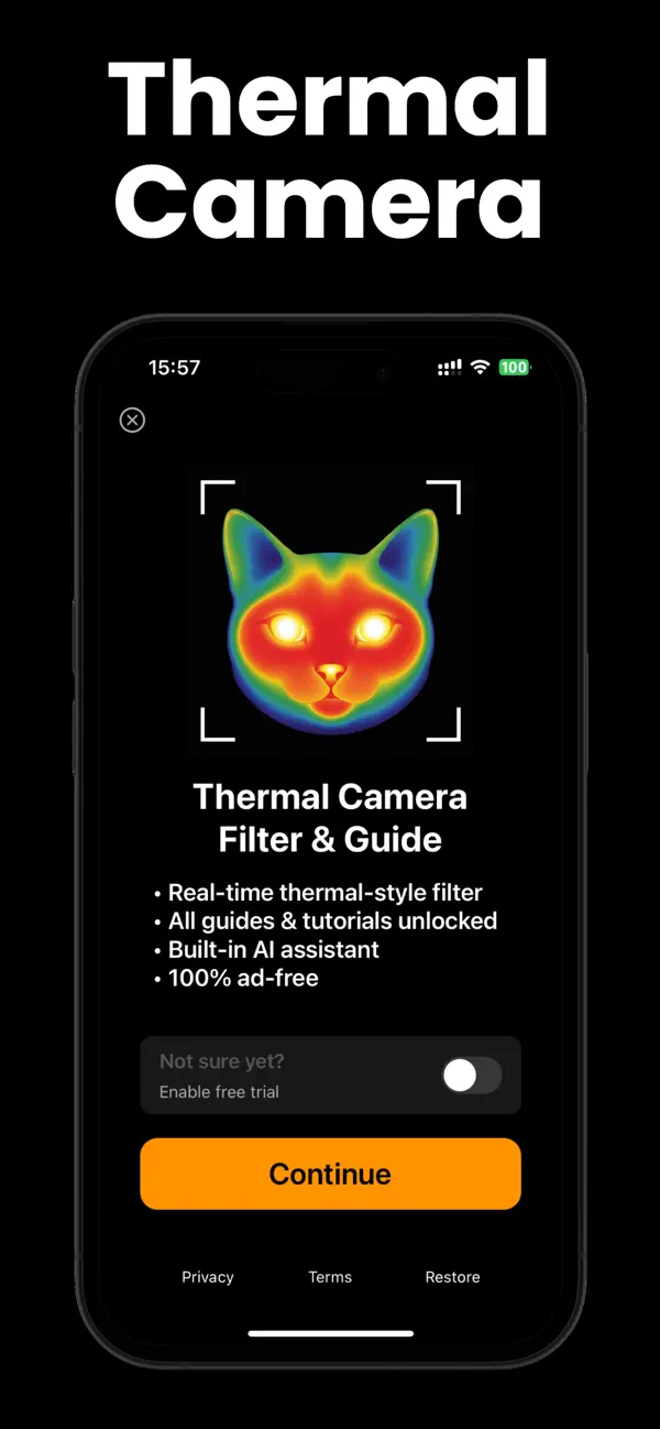 Thermal Camera Filter: Guide screenshot 4