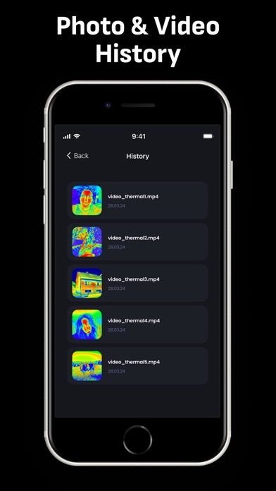 Thermal Effect: Night Camera screenshot 1