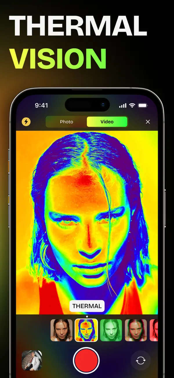 Thermal Filter: Camera Vision screenshot 4