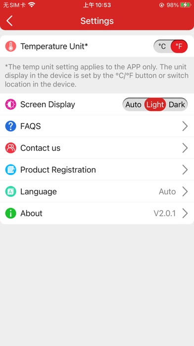 ThermoPro Sensor screenshot 2
