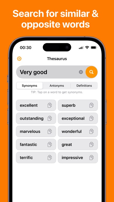 Thesaurus dictionary- Wordloop screenshot 6