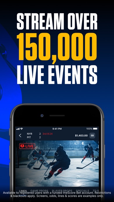 theScore Bet Sportsbook Casino screenshot 4