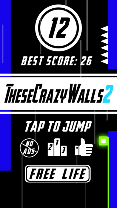 These Crazy Walls 2 -- One Finger Fast Pace Mini Game,More Color,More Fun! screenshot 4