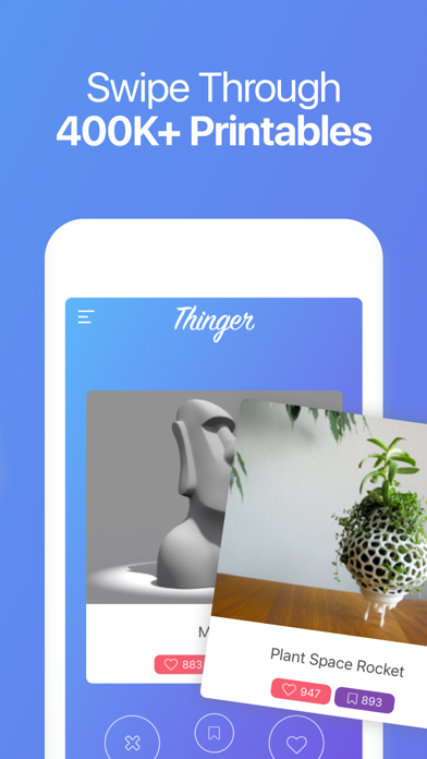 Thinger - 3D Printing Models screenshot 3