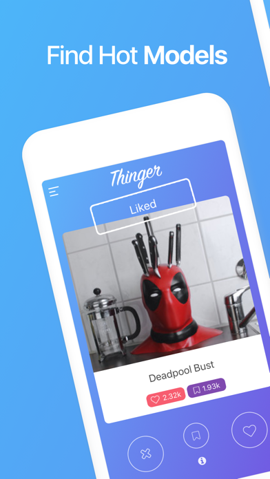 Thinger - 3D Printing Models screenshot 5