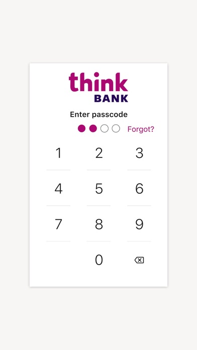 Think Bank - Think Online screenshot 3