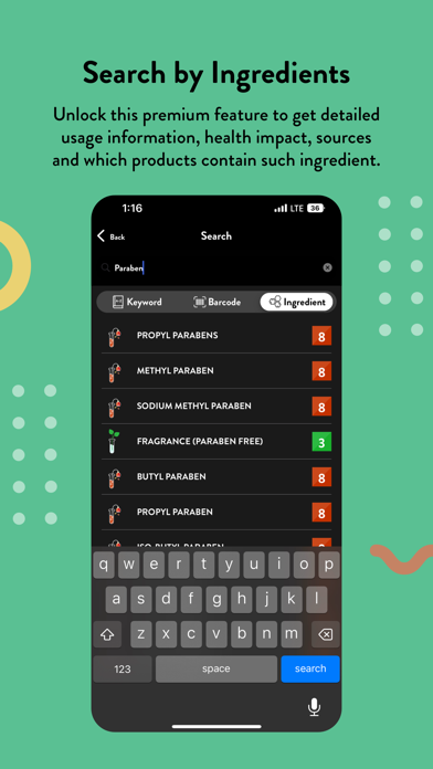 Think Dirty – Shop Clean screenshot 3