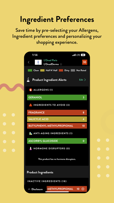 Think Dirty – Shop Clean screenshot 5