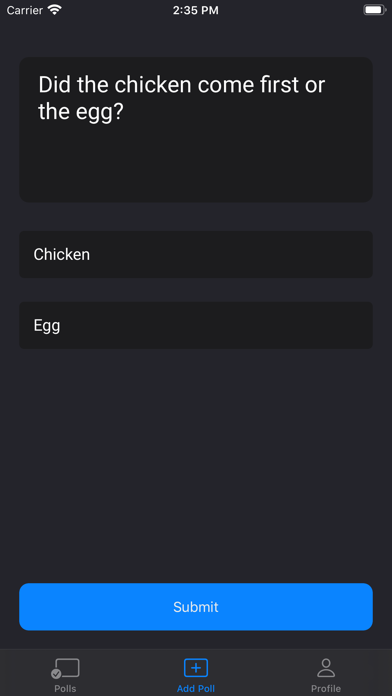 This or That Polls screenshot 2