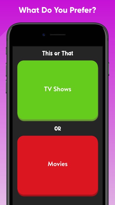 This Or That? - Questions Game screenshot 3