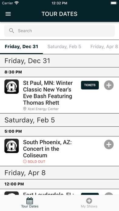 Thomas Rhett's Home Team App screenshot 3