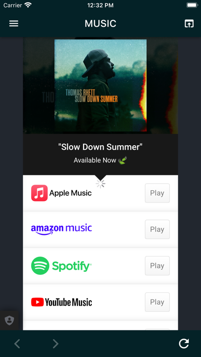Thomas Rhett's Home Team App screenshot 2