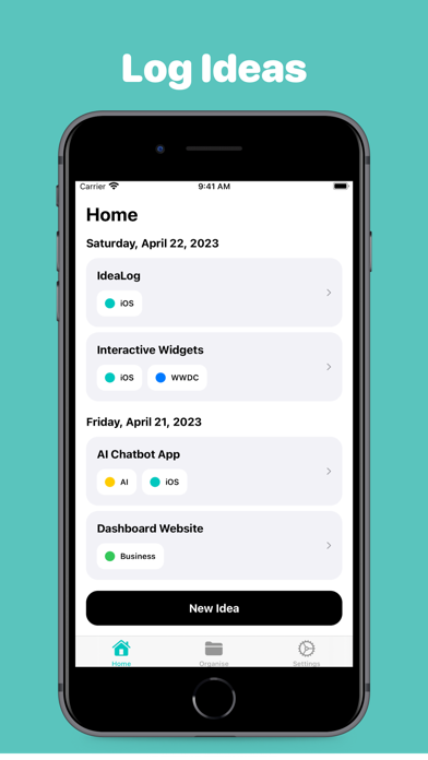 Thoughts & Ideas List: IdeaLog screenshot 3