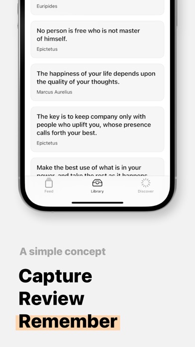 Thoughts - Quotes Manager screenshot 2