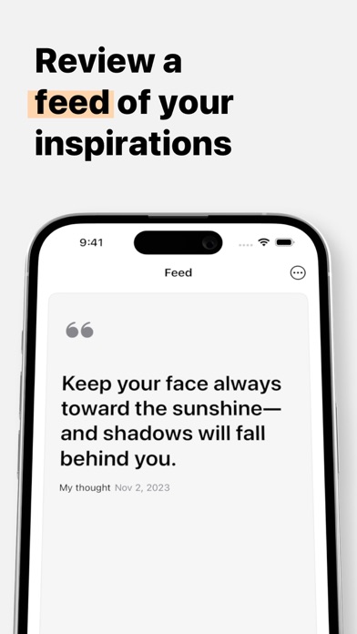 Thoughts - Quotes Manager screenshot 5