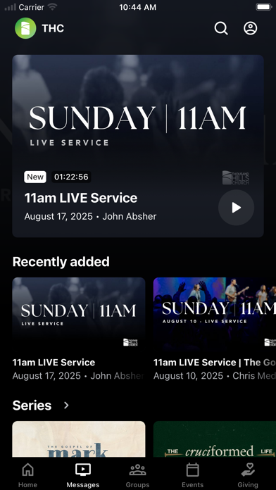 Thousand Hills Church screenshot 3