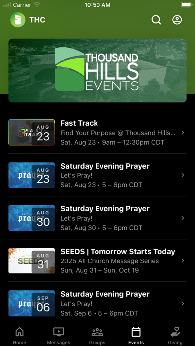 Thousand Hills Church screenshot 1