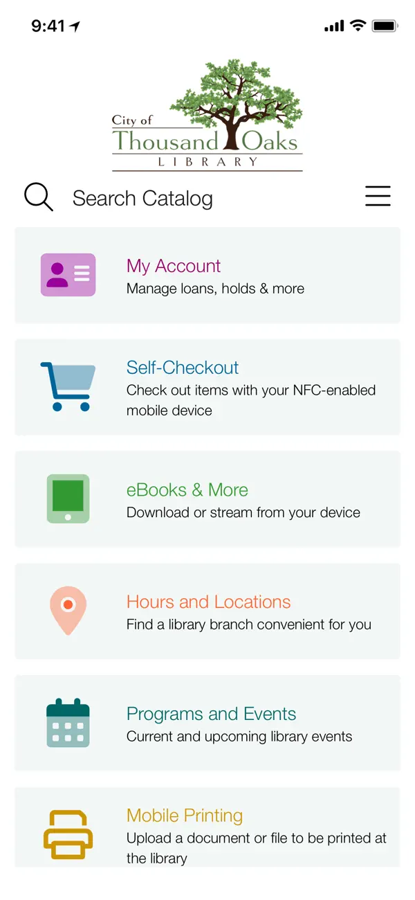 Thousand Oaks Library screenshot 6
