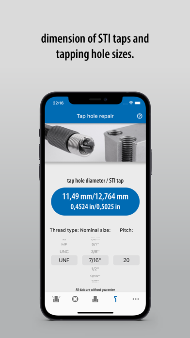 Thread Calculator screenshot 1