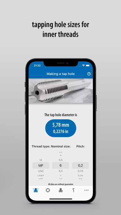 Thread Calculator screenshot 4