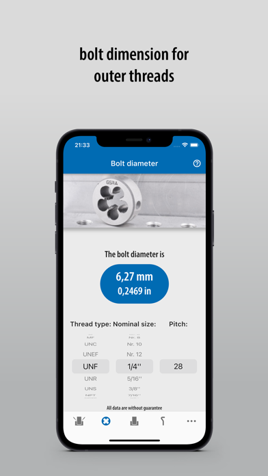 Thread Calculator screenshot 3