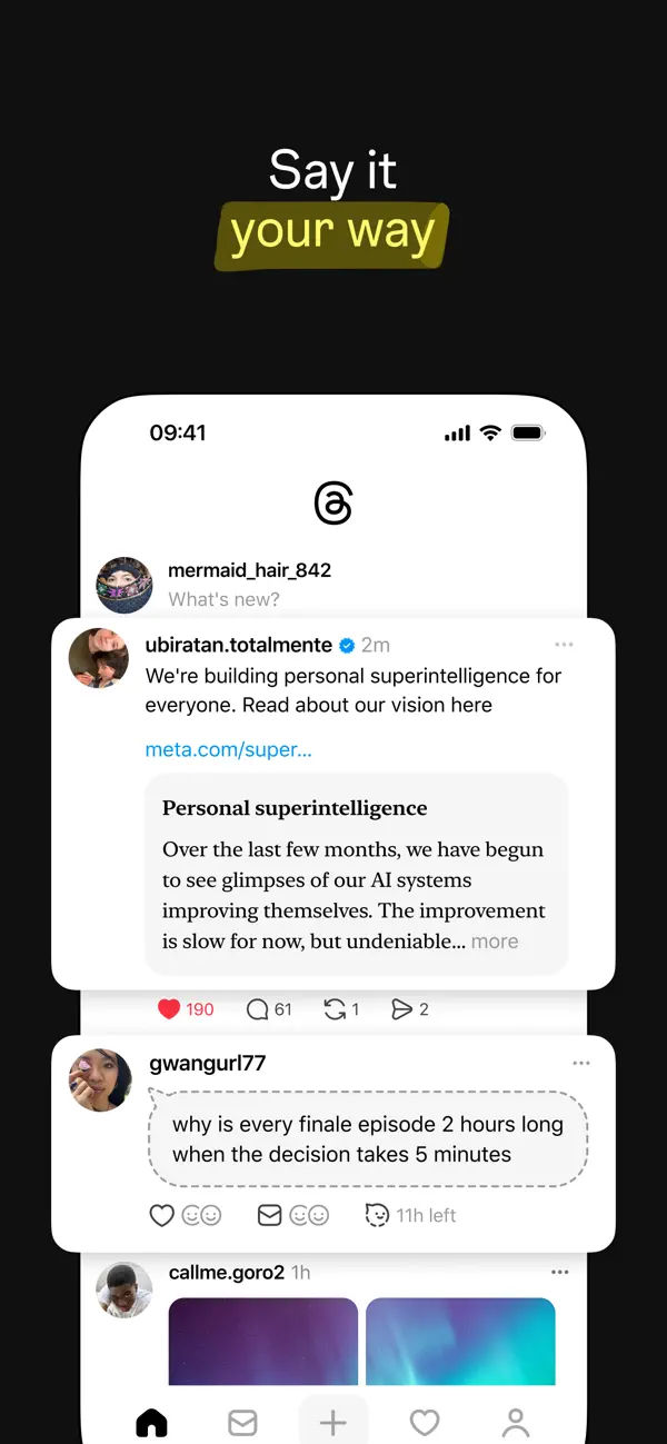 Threads screenshot 2