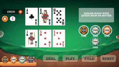 Three Card Casino Poker screenshot 1