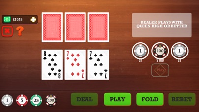 Three Card Poker Vegas Casino screenshot 1