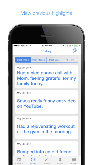 Three Good Things - A Happiness Journal screenshot 2