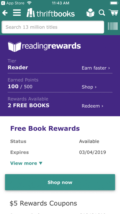 ThriftBooks: New & Used Books screenshot 3