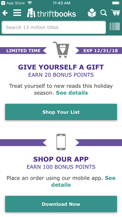 ThriftBooks: New & Used Books screenshot 2