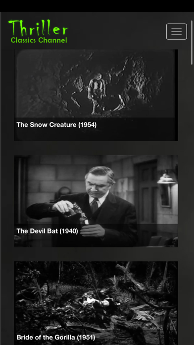 Thriller Classic Movies screenshot 2
